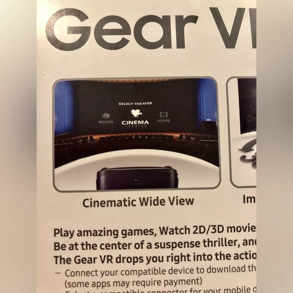 NIB Samsung GEAR VR - brand new in box